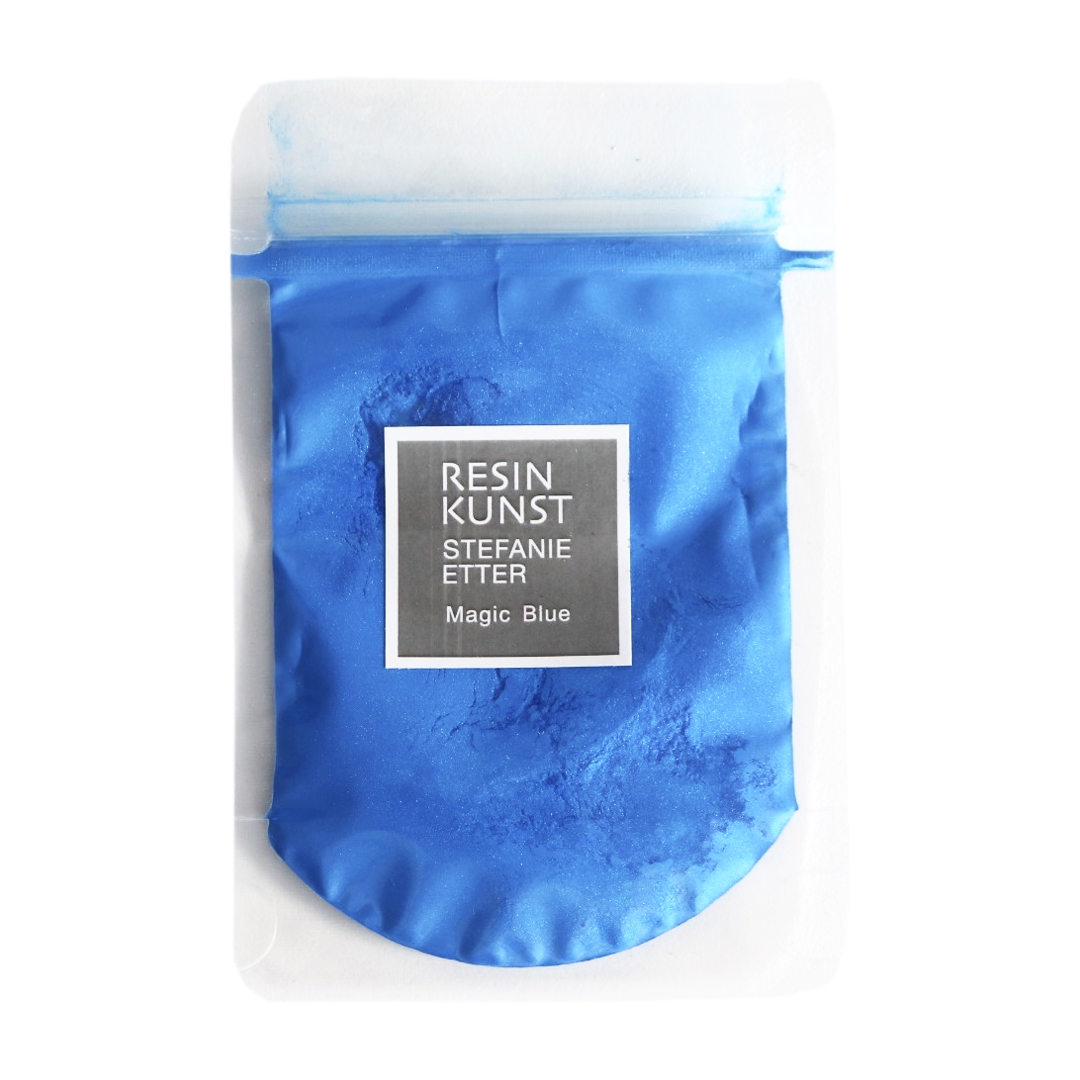 Perlglanz Pigmentpulver Magic Blue 10 g