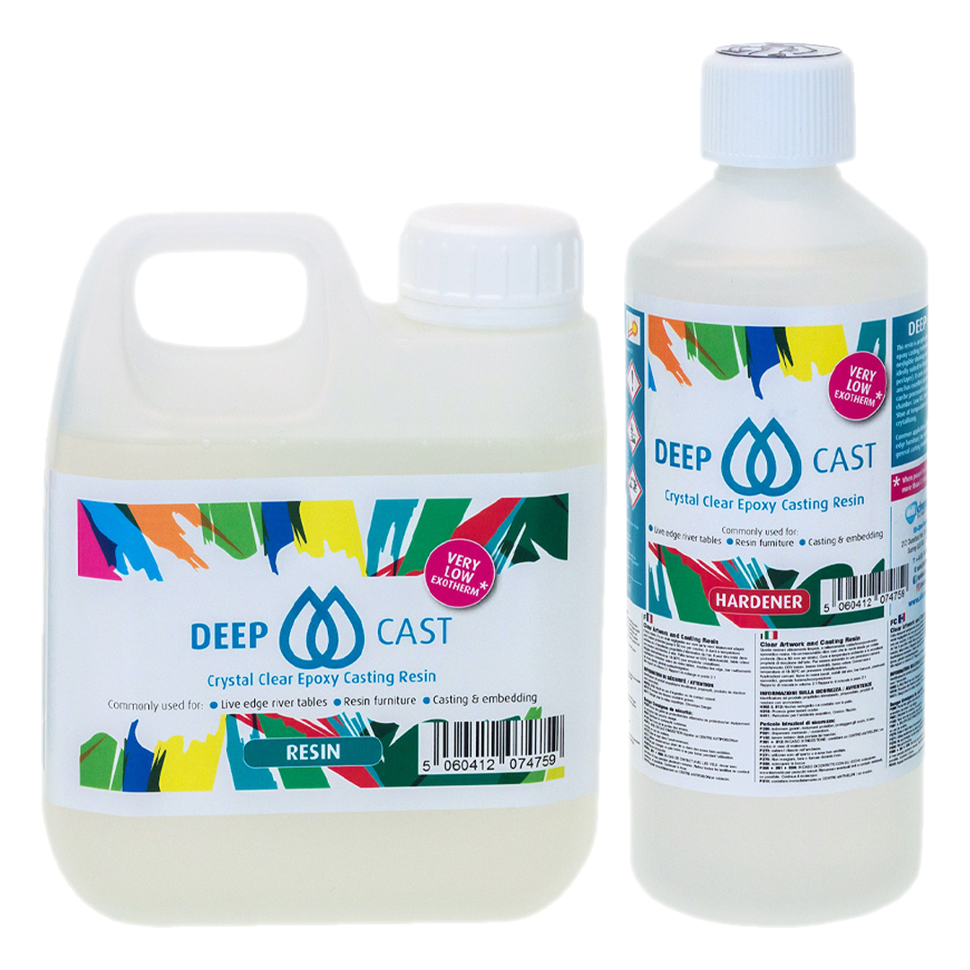 DEEPCAST Clear Casting Resin (CER) - Set 1,5 l