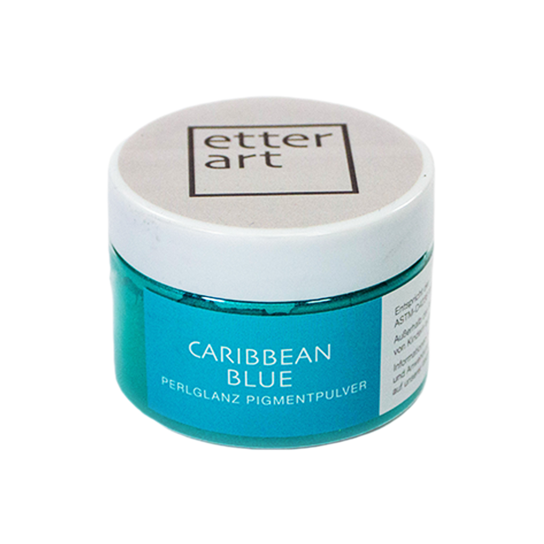Perlglanz Pigmentpulver Caribbean Blue 50 g