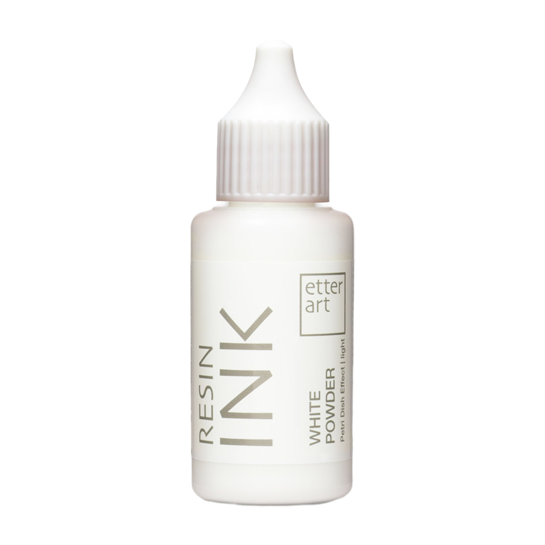 Etter Art RESIN INKS White Powder 30 ml (For Petri-Dish-Effect)