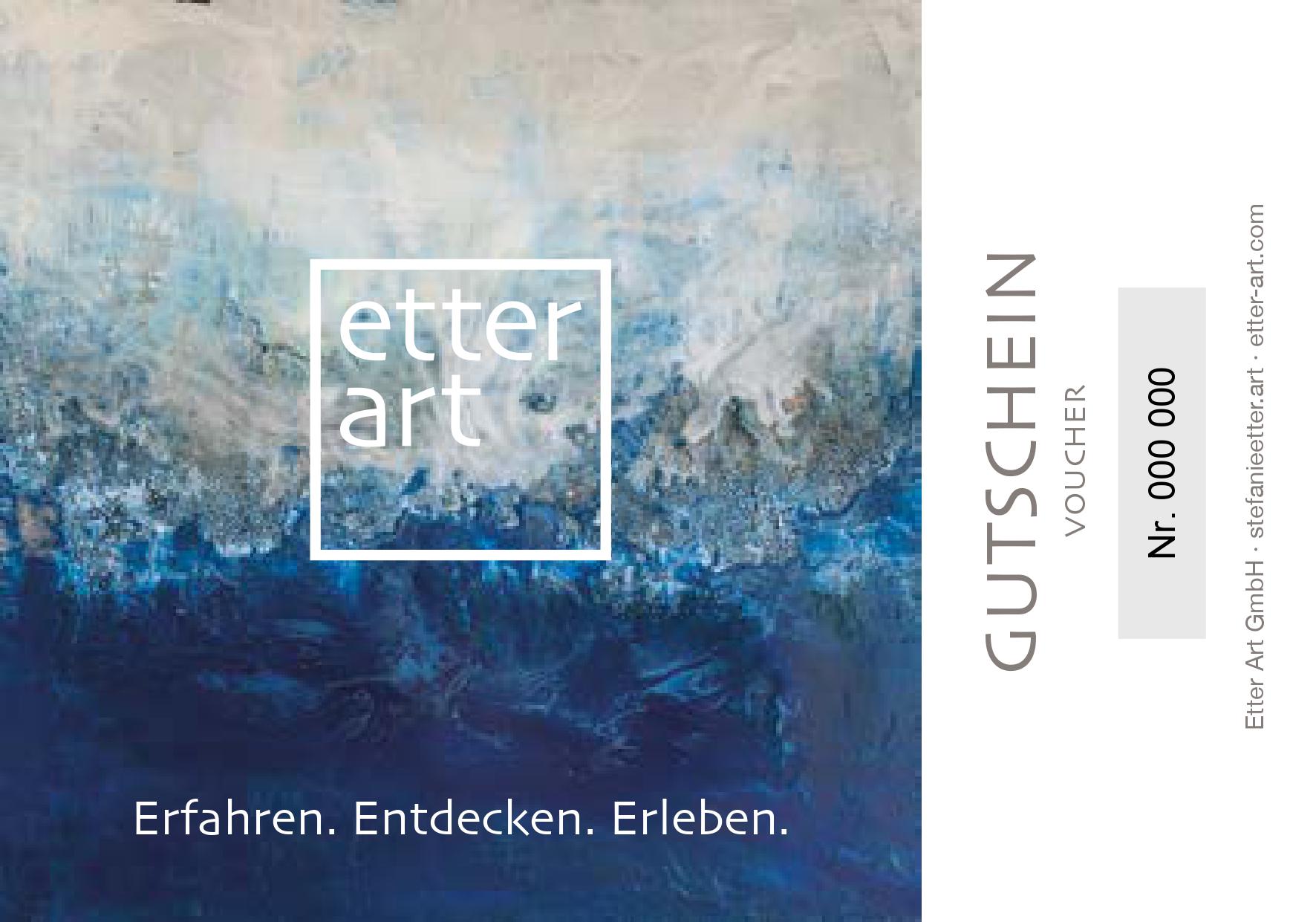 Etter Art Gutschein Virtuell 200 €-Blue