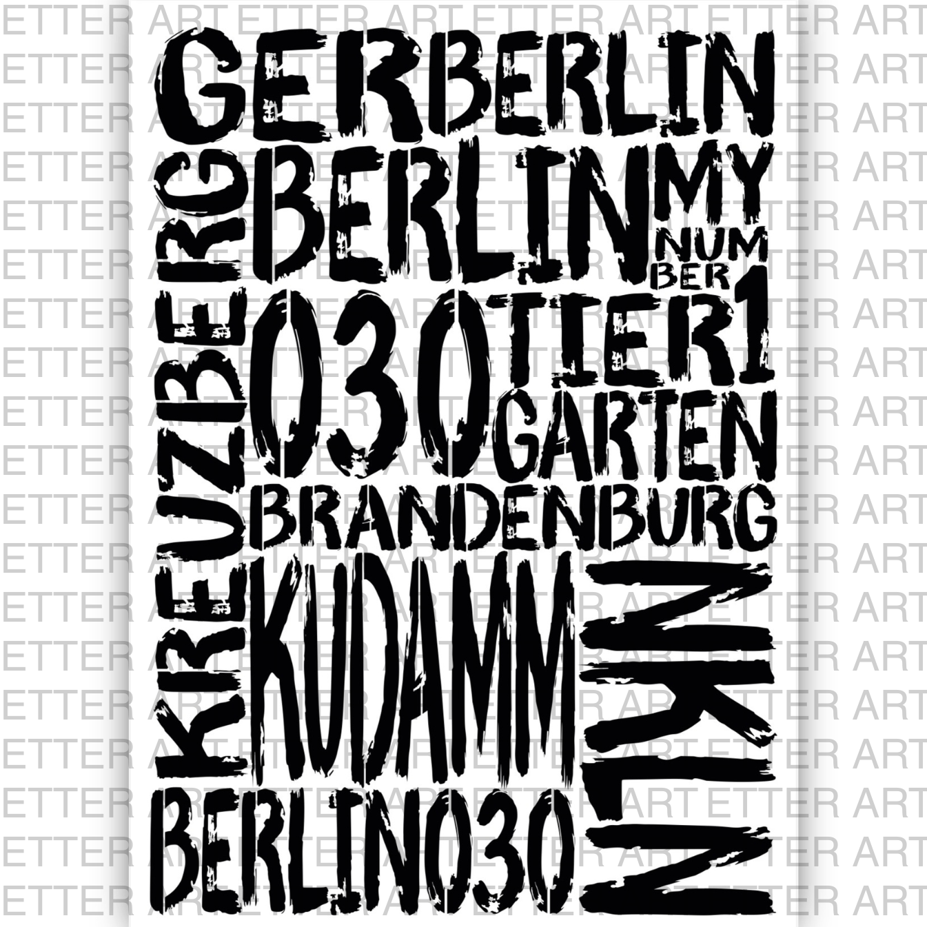 URBAN VIBES BERLIN - 21,0 x 29,7 cm