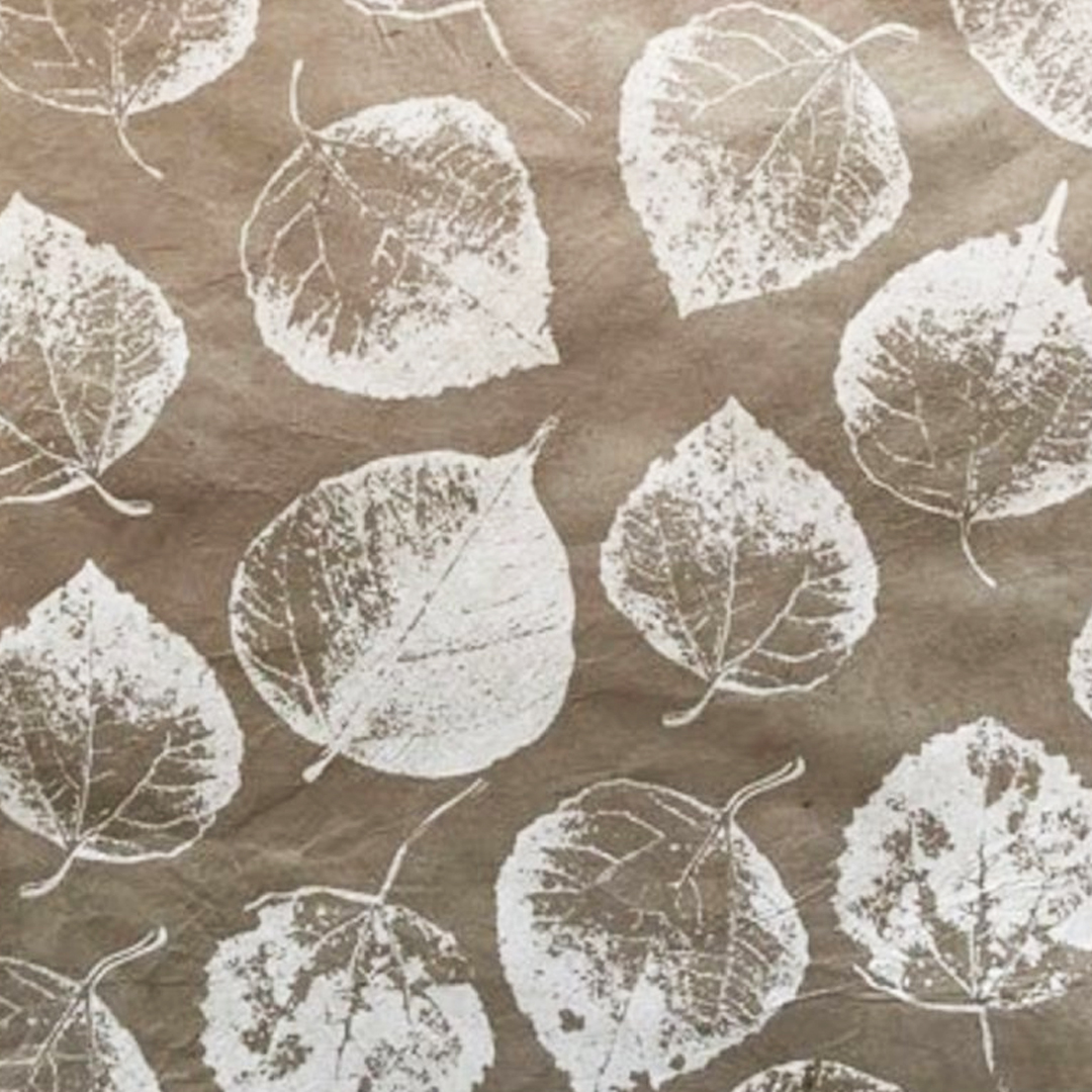 Paper Leaf Print Bohdi