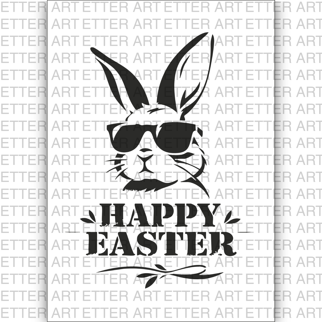  EASTER BUNNY 1 - 21,0 x 29,7 cm