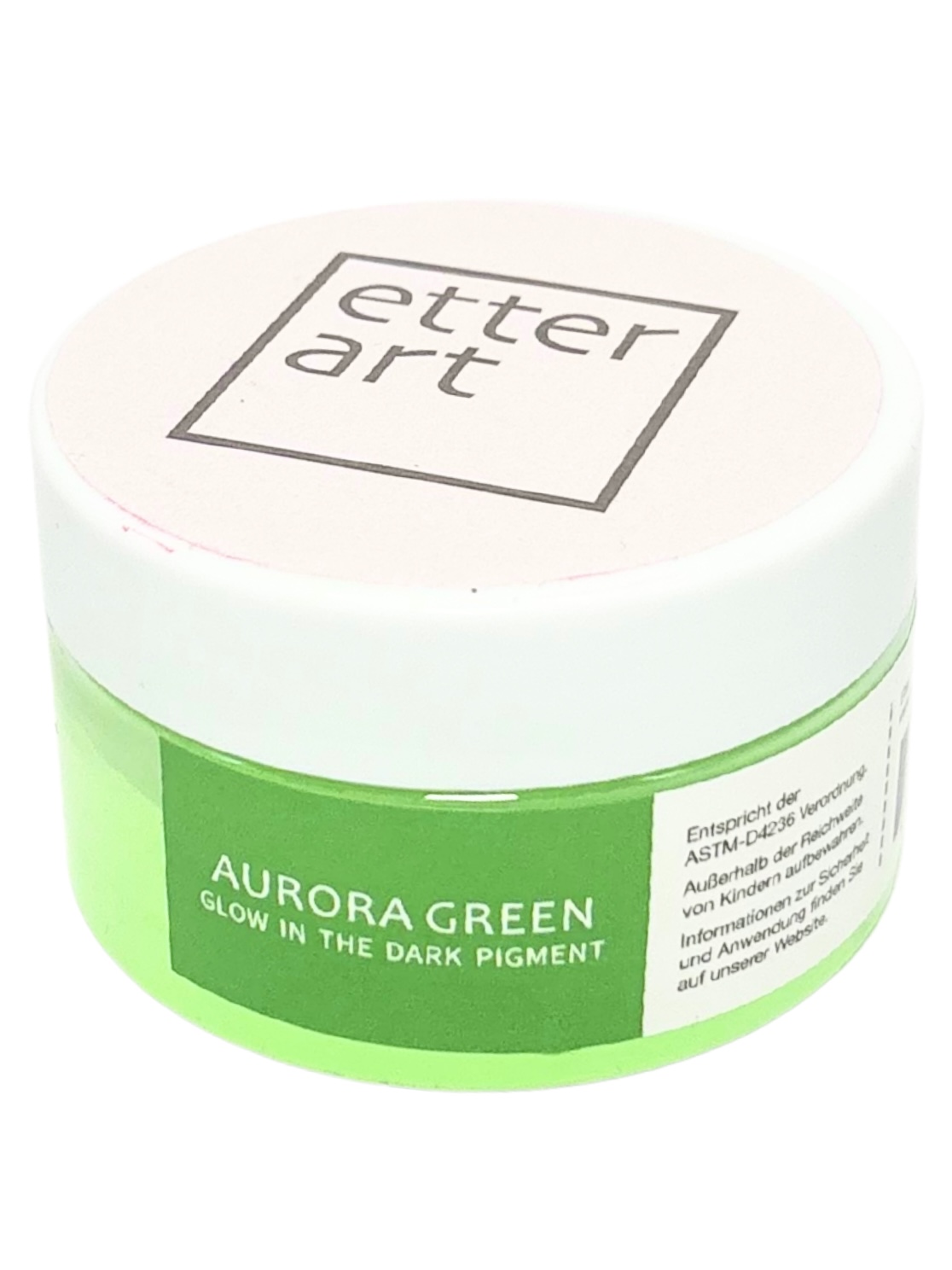 Glow in the Dark Fluorecent Aurora Green